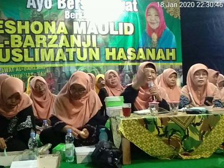 PENGAJIAN JAMAAH MUSLIMAH HASANAH DI DUSUN NANGSRI